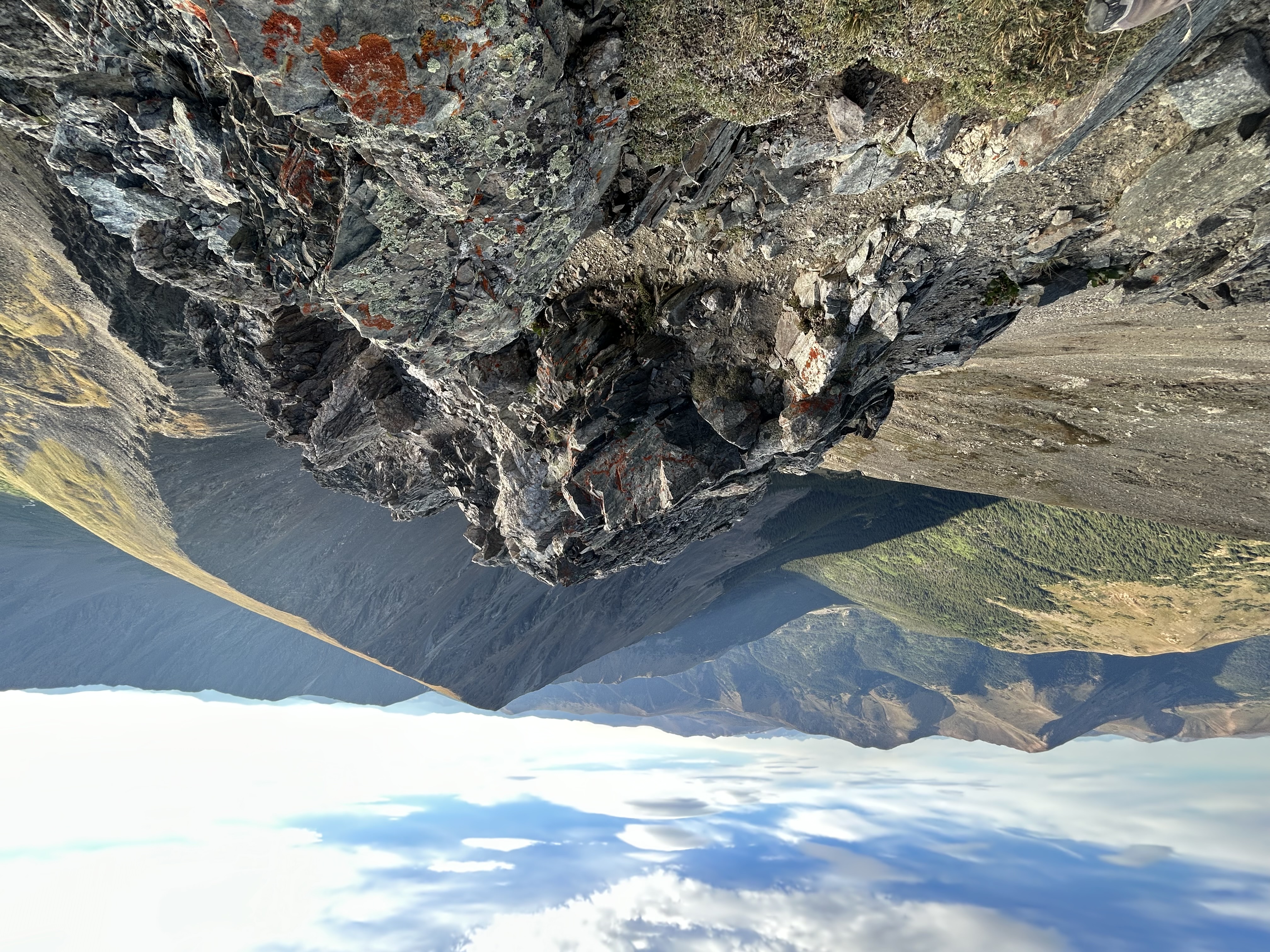 Montana backcountry ridgeline